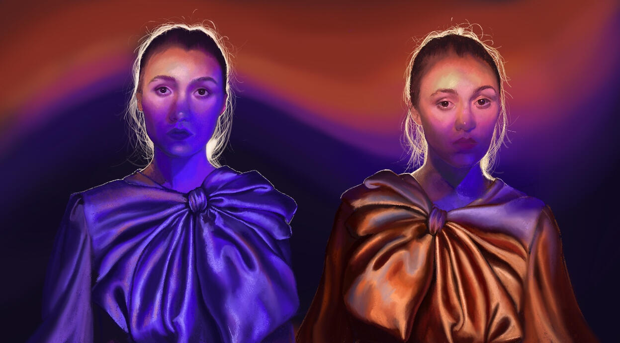 digital portrait study digital 2020