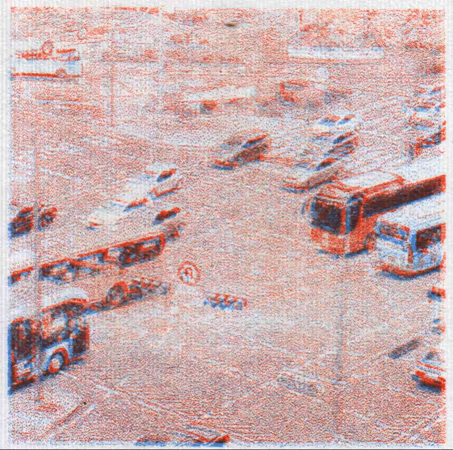 Seoul Bus (서울 버스) riso animation 2025