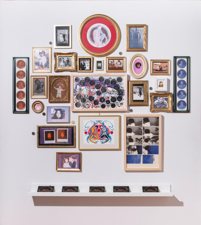 everywhen installation entry wall PNCA Mediatechque 2023